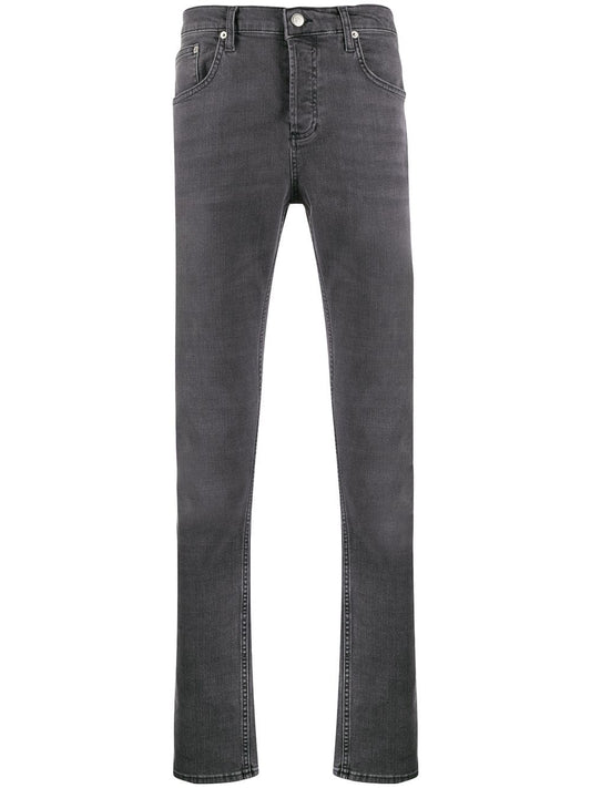 Slim fit washed jeans