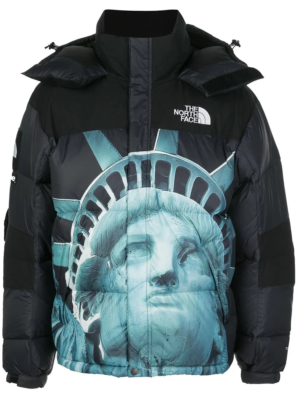 x the north face baltoro padded jacket