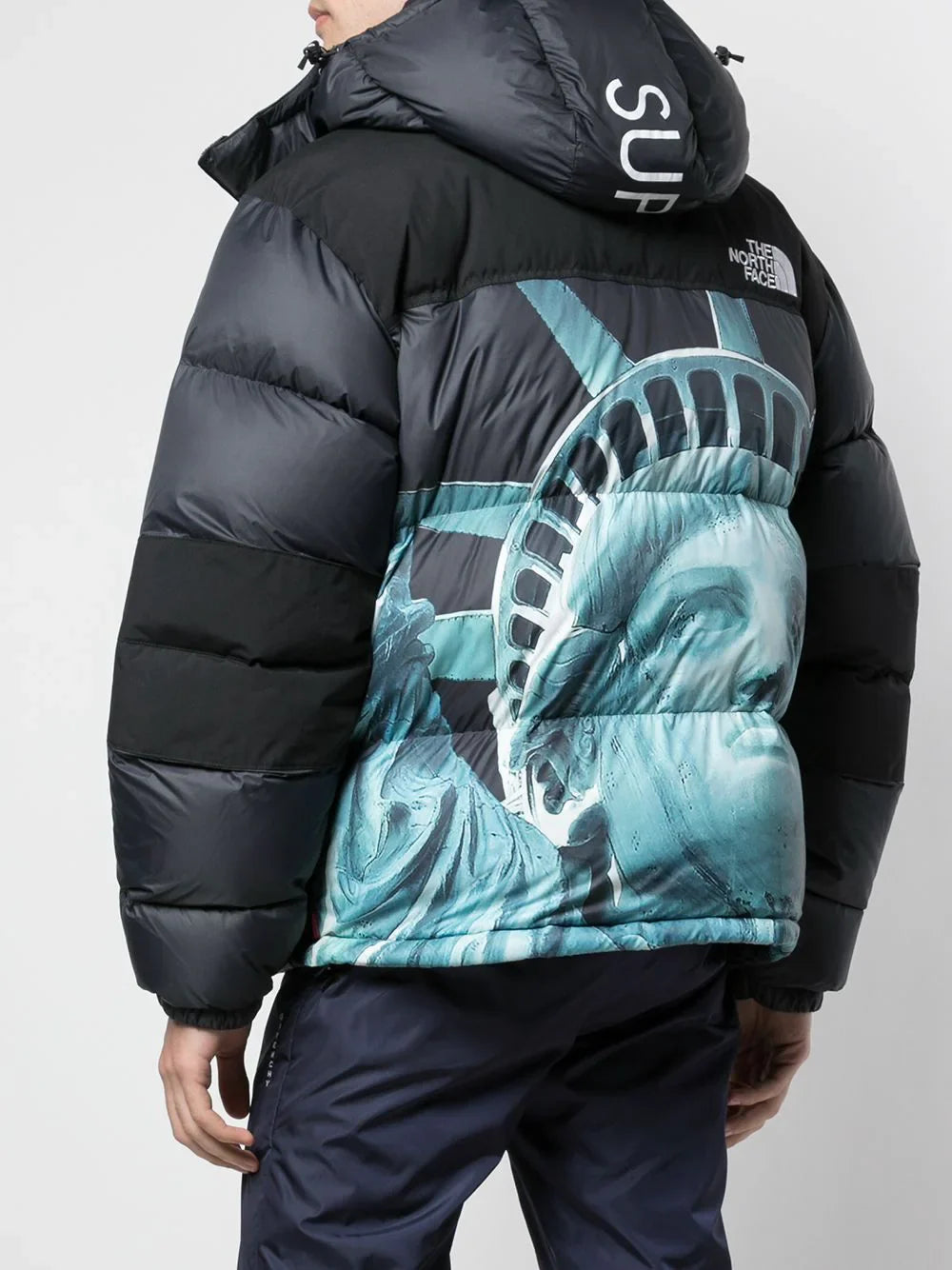 x the north face baltoro padded jacket