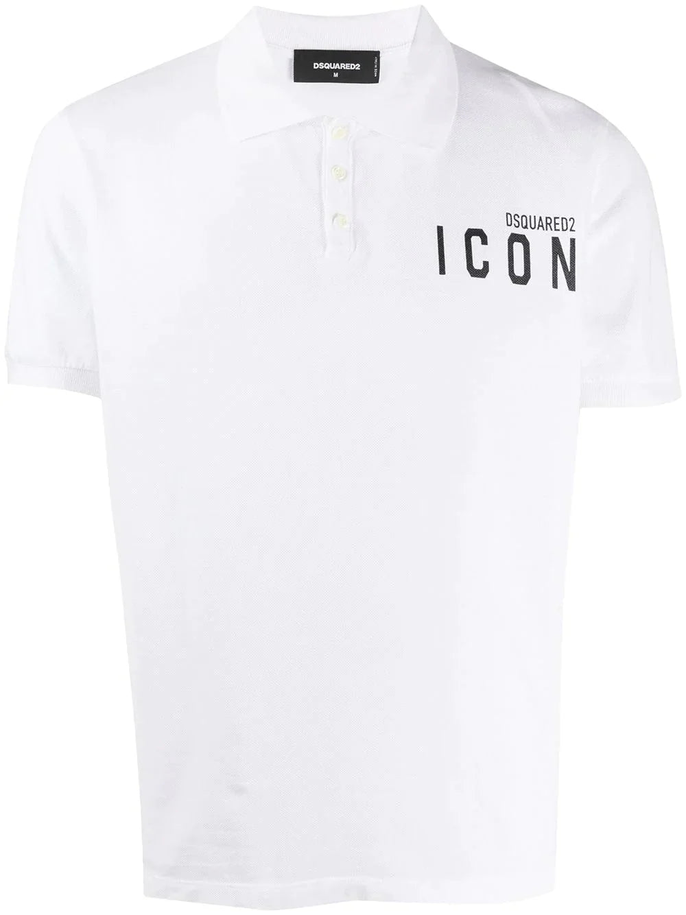 icon polo shirt by dsquared2 - bottegalusso: premier destination for modern luxury menswear