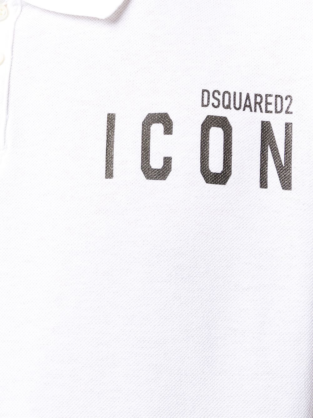 icon polo shirt by dsquared2 - bottegalusso: premier destination for modern luxury menswear