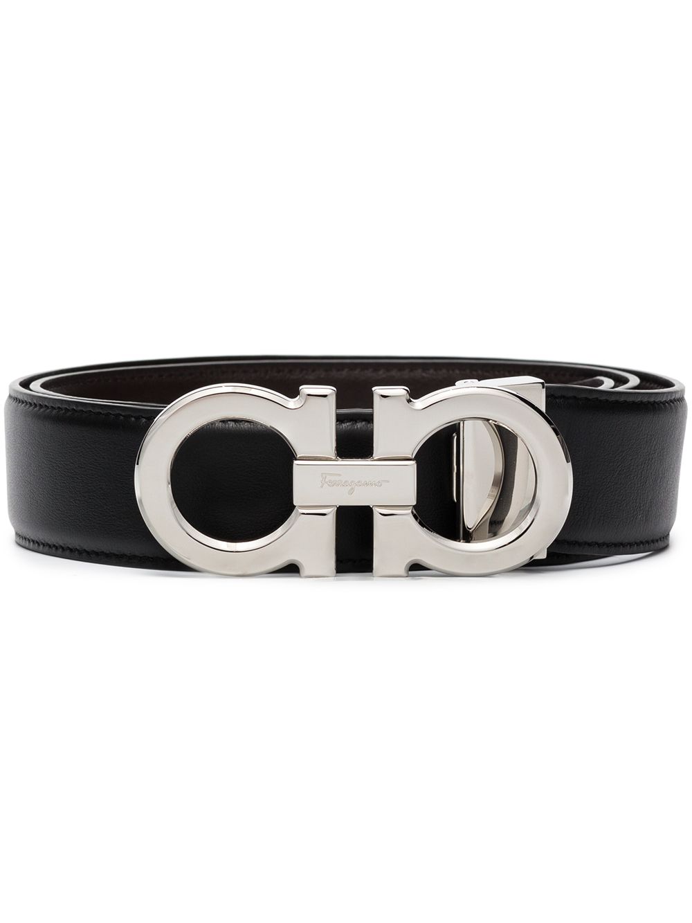 gancini reversible belt by ferragamo - bottegalusso: premier destination for modern luxury menswear