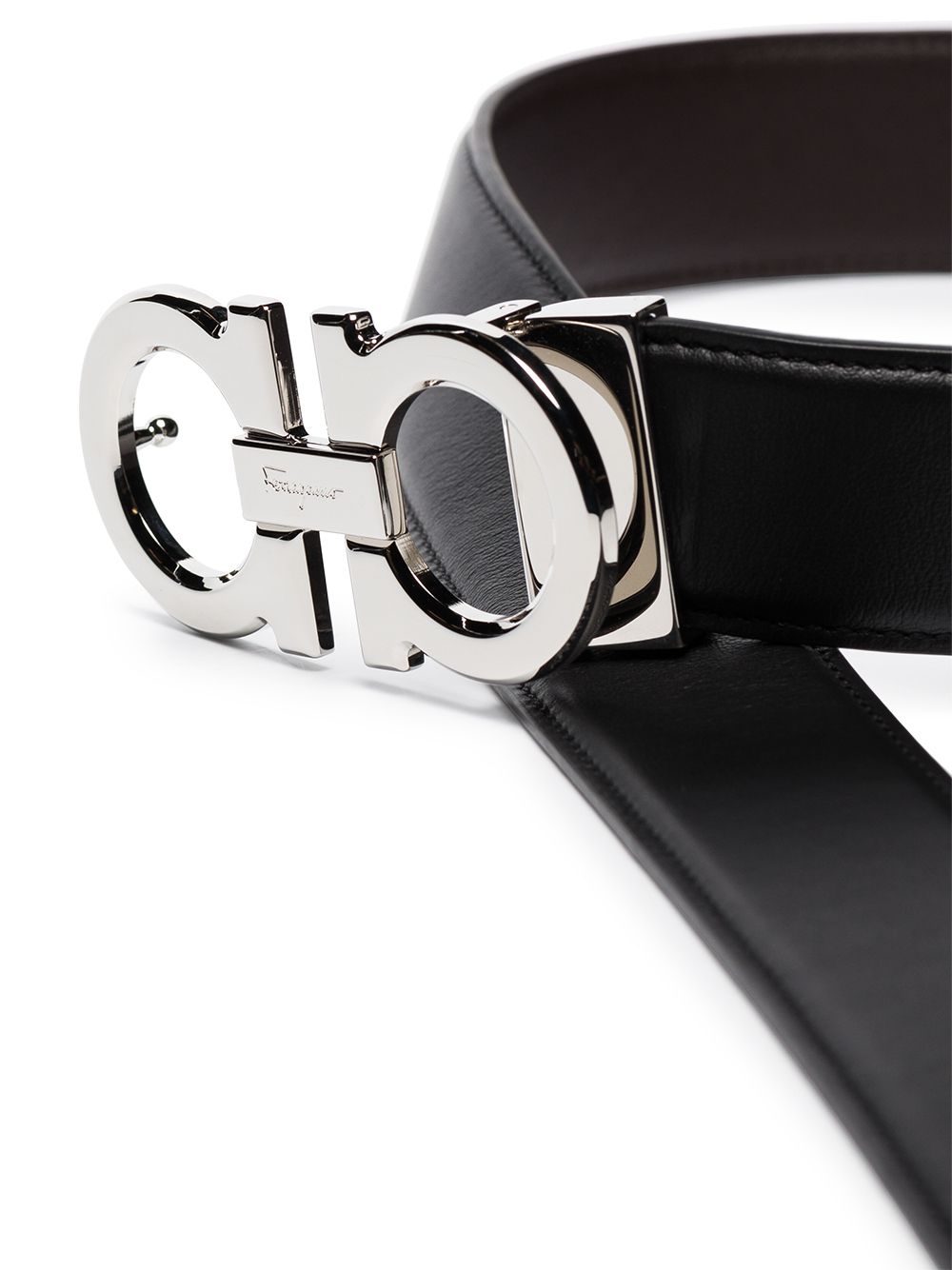 gancini reversible belt by ferragamo - bottegalusso: premier destination for modern luxury menswear