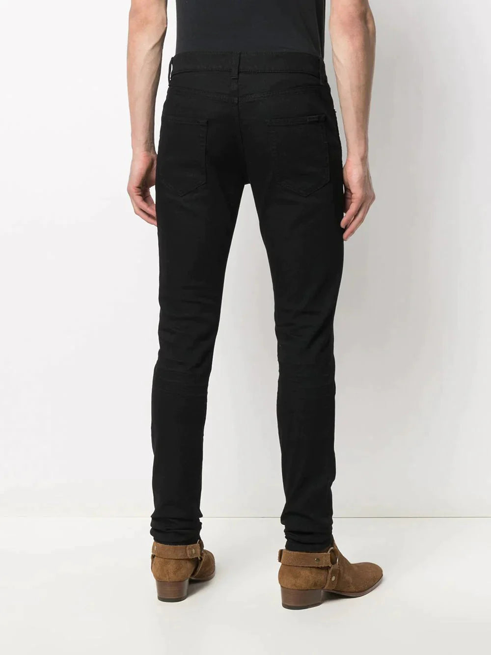 five pocket slim fit jeans by saint laurent - bottegalusso: premier destination for modern luxury menswear