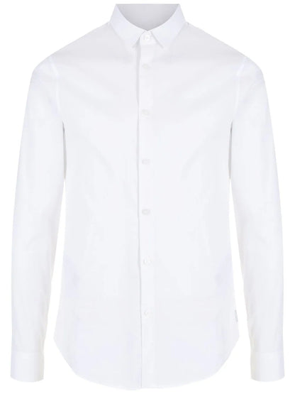 Long-sleeve cotton shirt