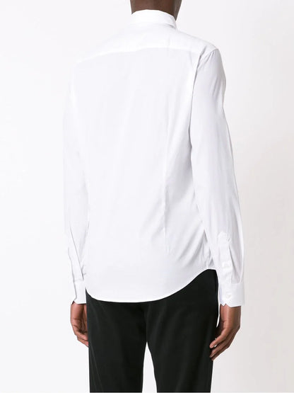 Long-sleeve cotton shirt