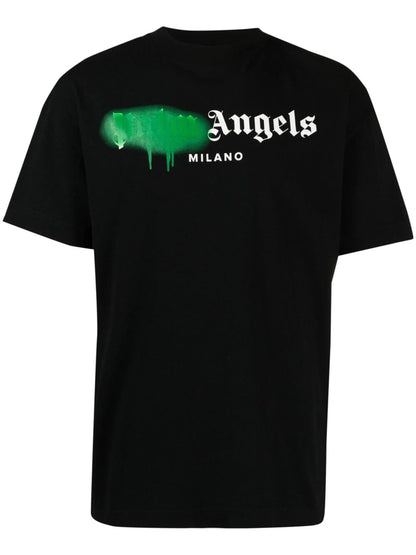 Milano sprayed-logo T-shirt