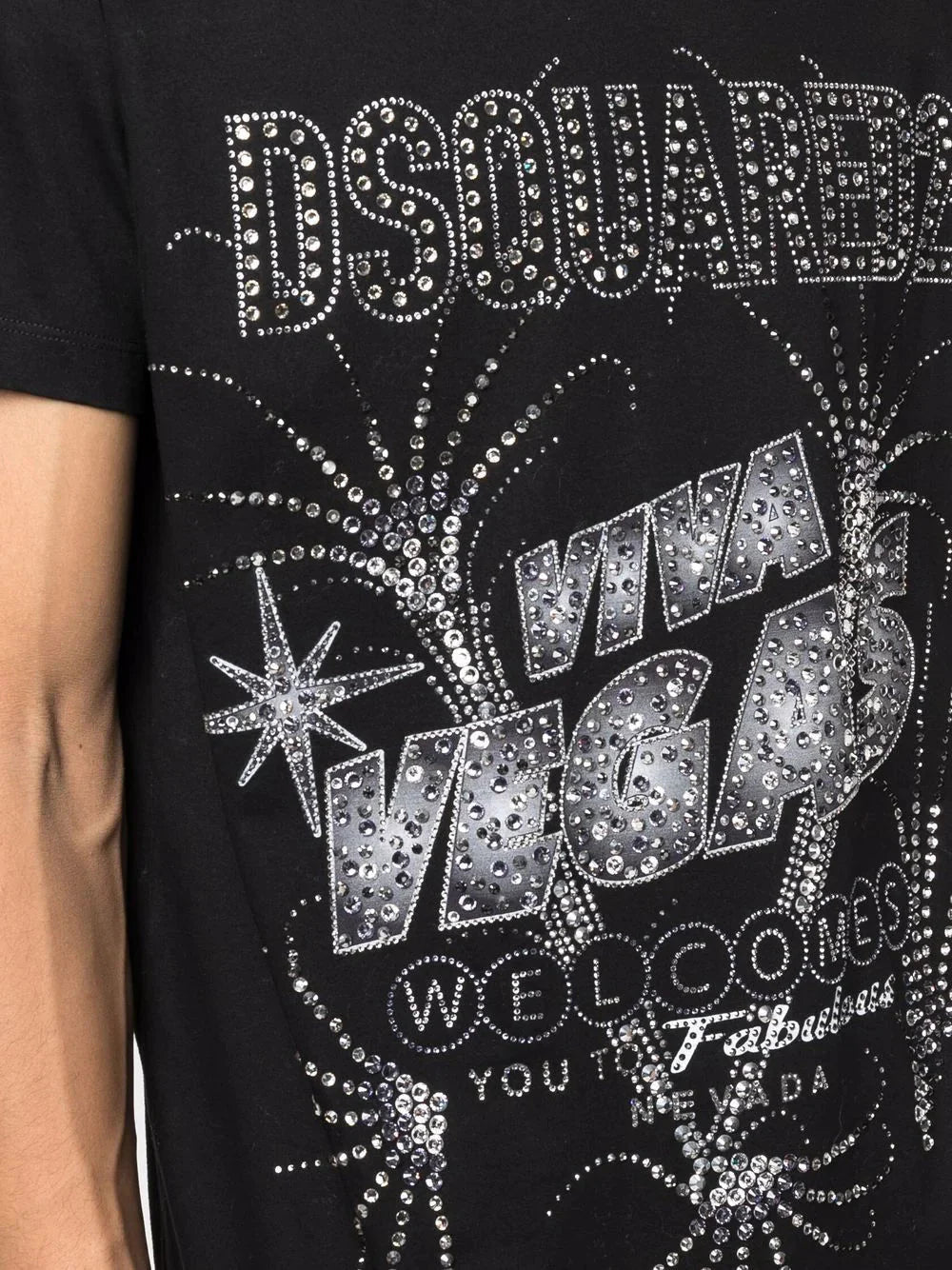 las vegas print t-shirt