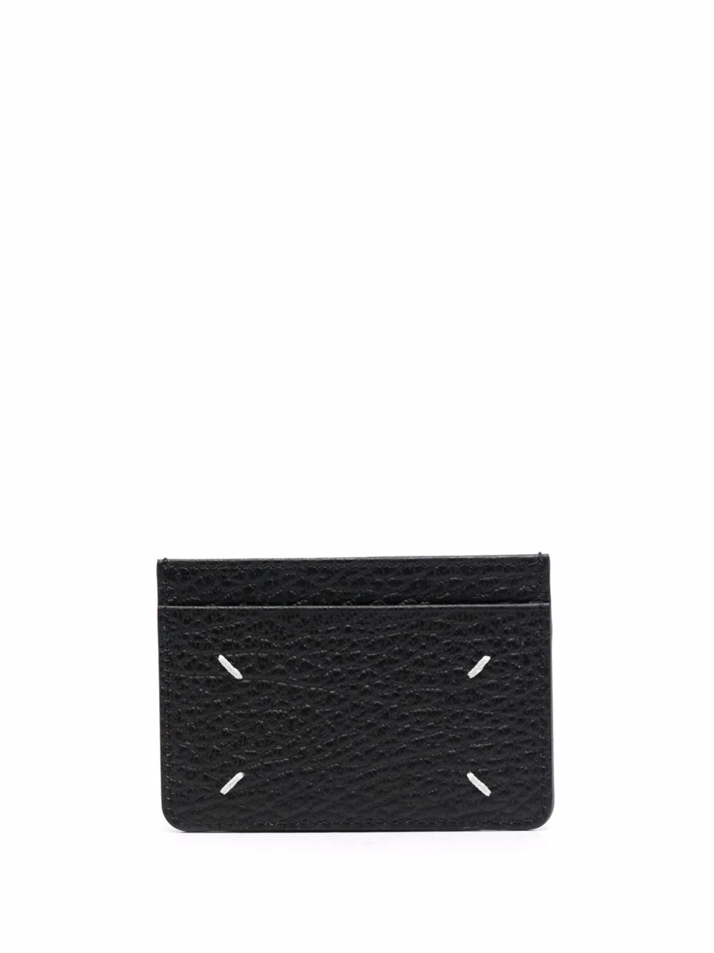 asymmetric card holder by maison margiela - bottegalusso: premier destination for modern luxury menswear