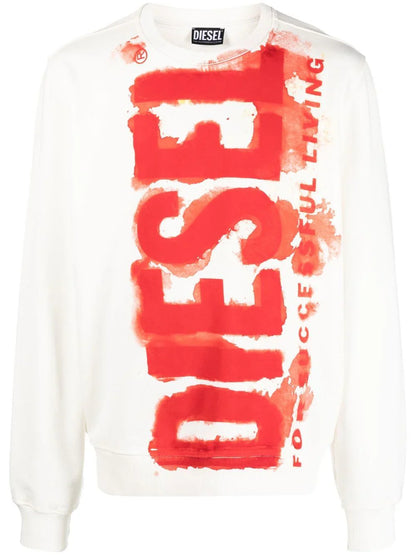 S-Ginn-E5 logo-print sweatshirt