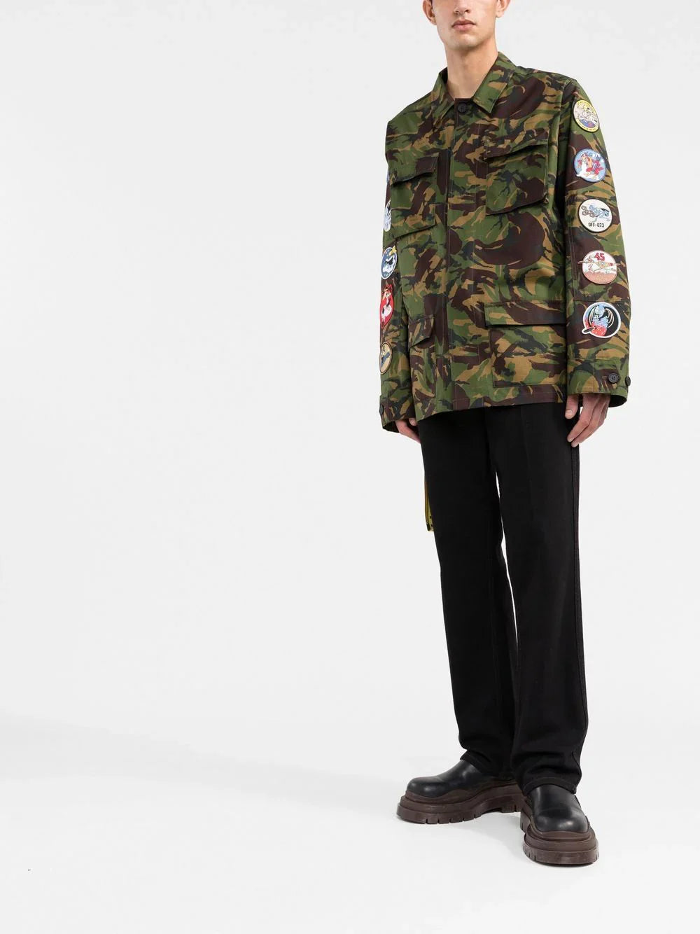 camouflage field jacket