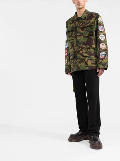 Camouflage field jacket