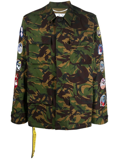 Camouflage field jacket