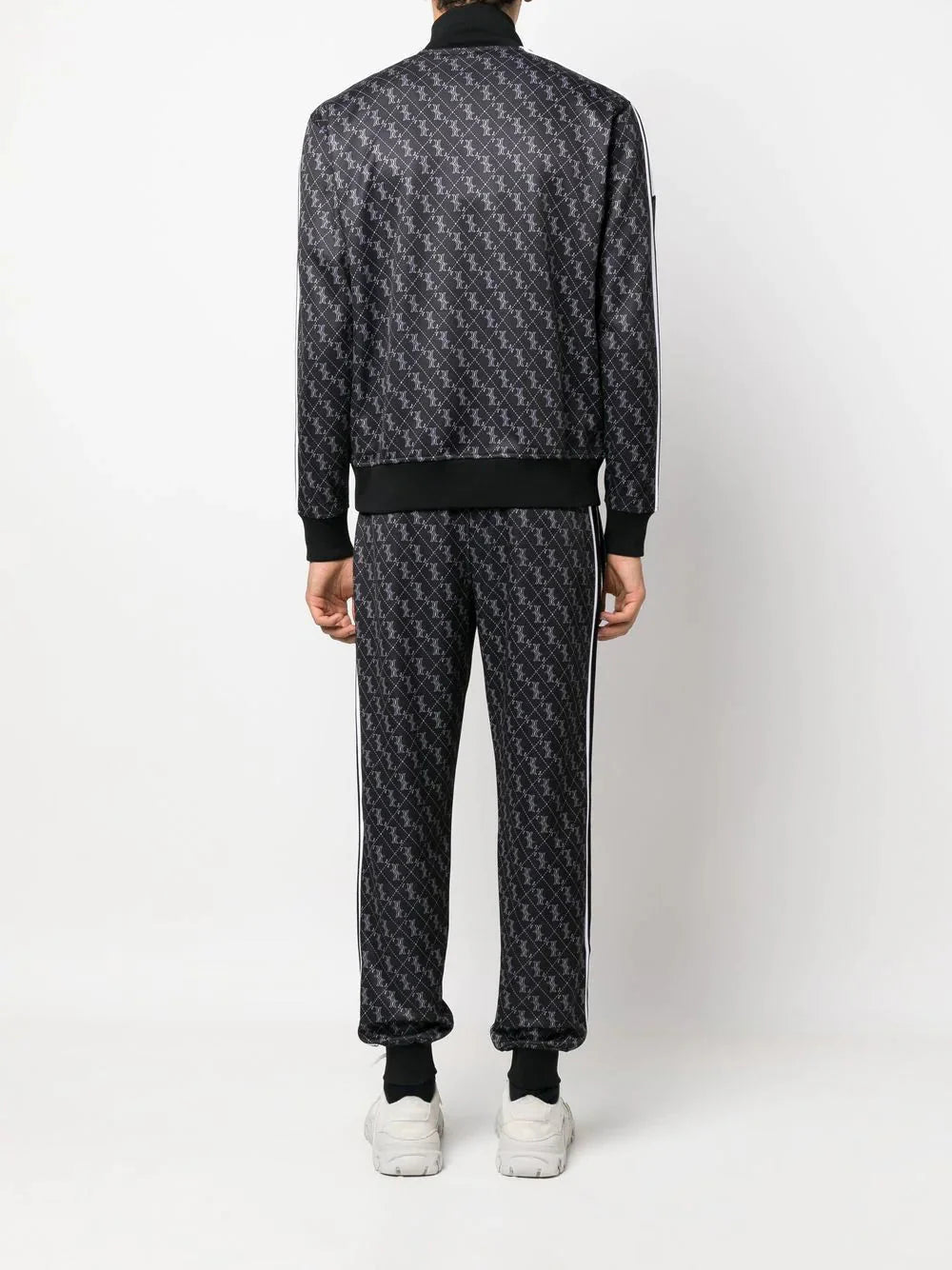 monogram print tracksuit by billionaire - bottegalusso: premier destination for modern luxury menswear