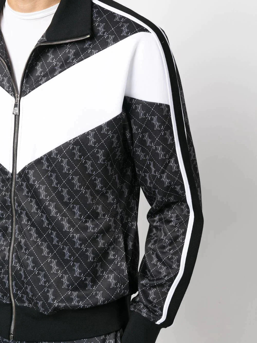 monogram print tracksuit by billionaire - bottegalusso: premier destination for modern luxury menswear