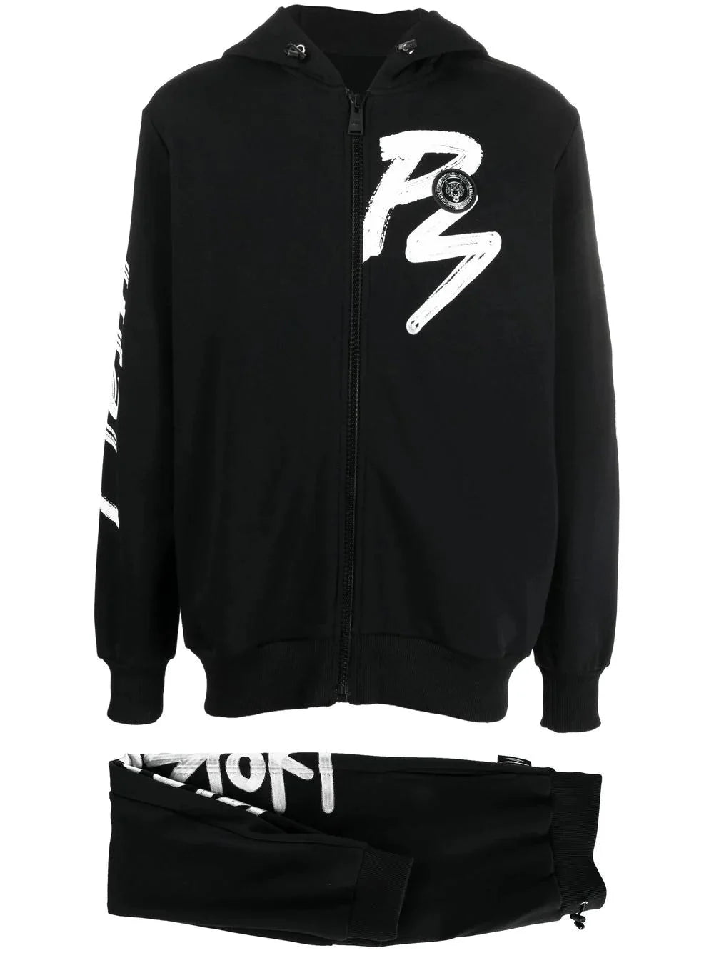 tiger motif tracksuit by plein sport - bottegalusso: premier destination for modern luxury menswear