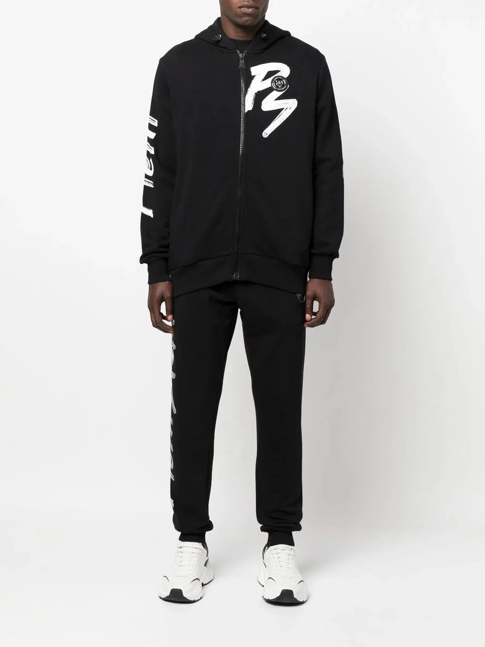 tiger motif tracksuit by plein sport - bottegalusso: premier destination for modern luxury menswear