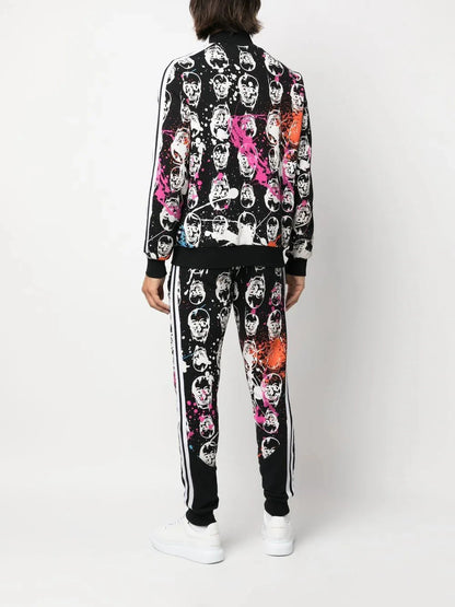 Skull Print Tracksuit by Philipp Plein - bottegalusso: Premier Destination for Modern Luxury Menswear