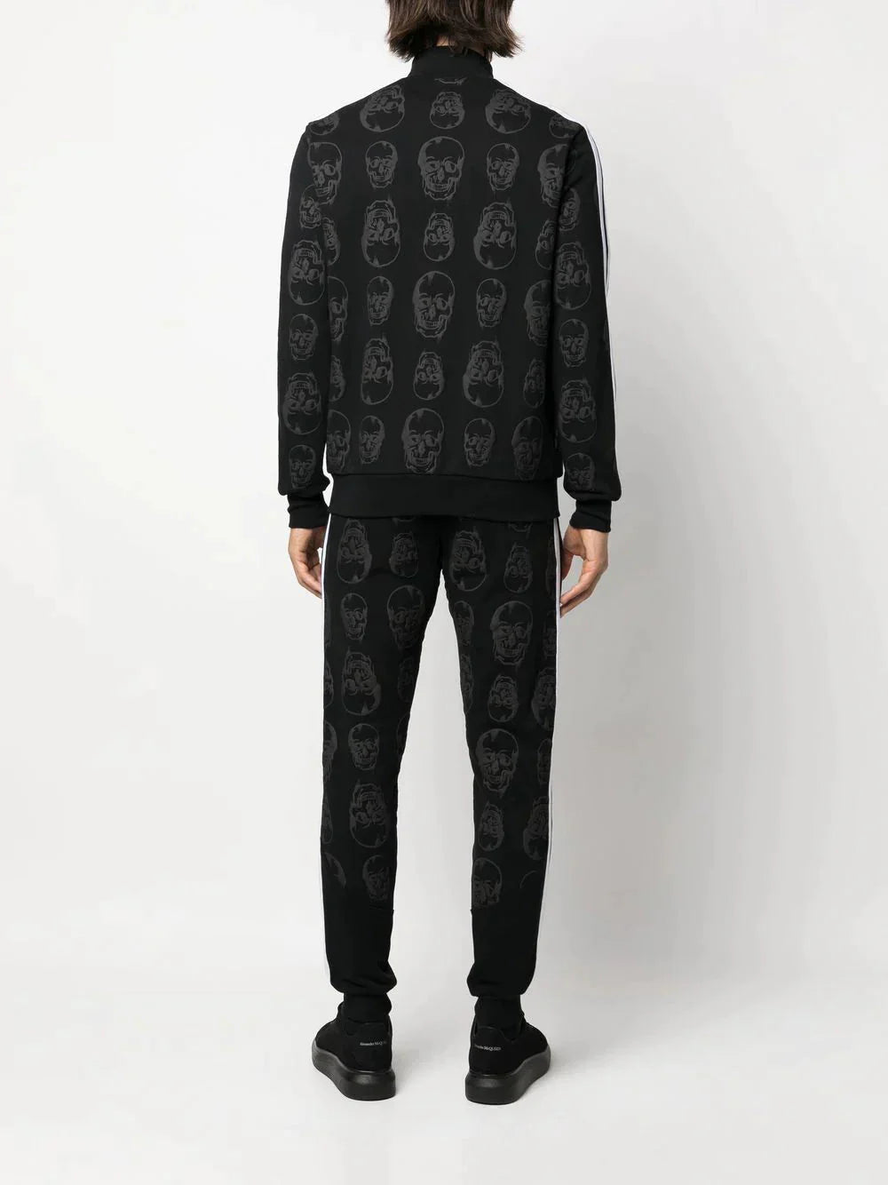 skull print tracksuit set by philipp plein - bottegalusso: premier destination for modern luxury menswear