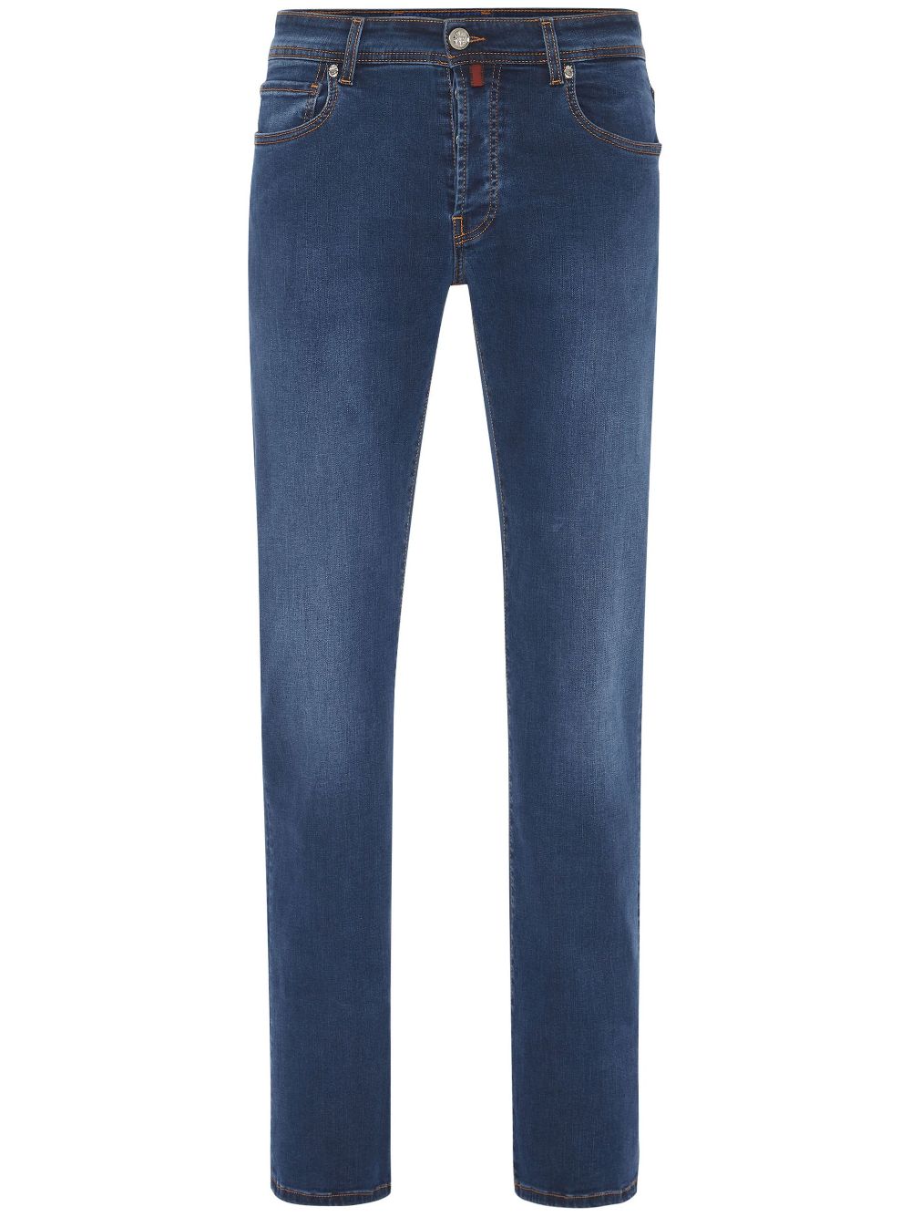 straight-leg jeans