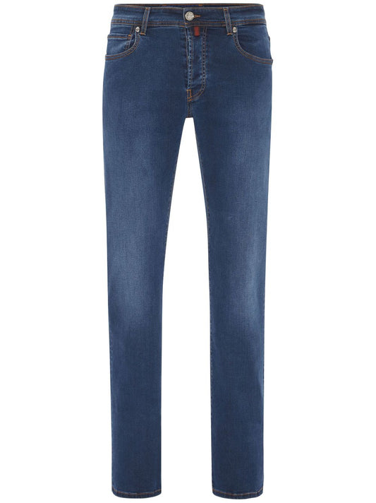 Straight-leg jeans