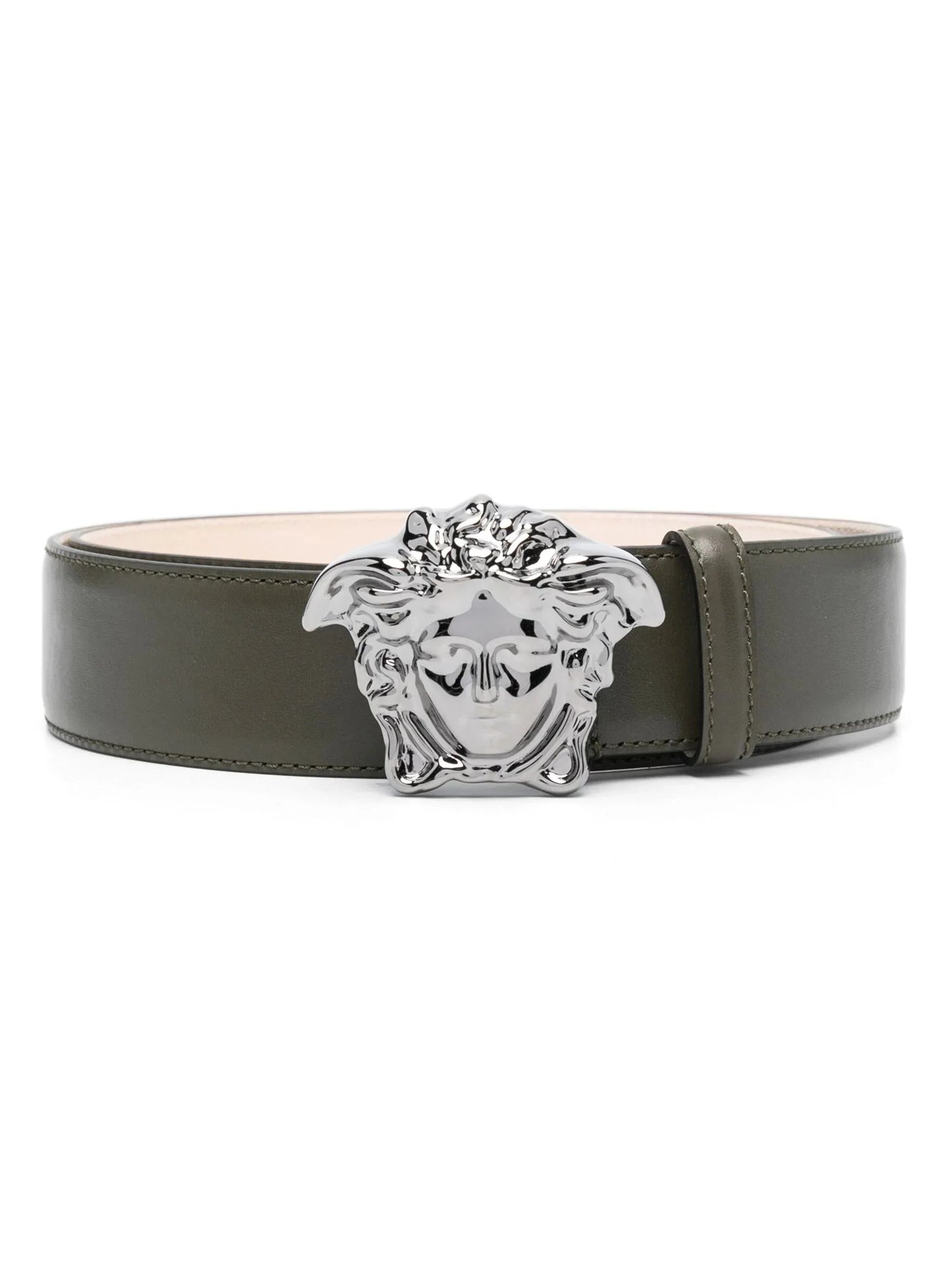 la medusa leather belt by versace - bottegalusso: premier destination for modern luxury menswear