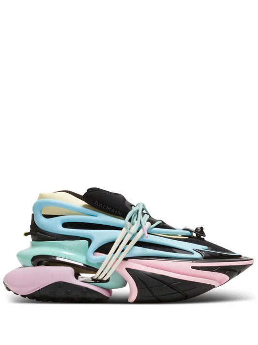 Unicorn Neoprene & Rubberized leather sneakers