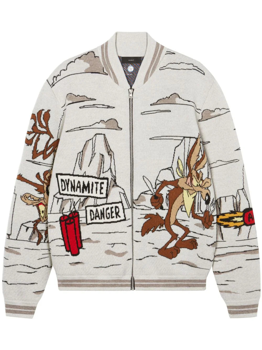 race to the south pole jacquard bomber jacket