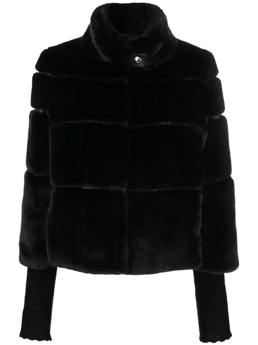 Fur-design jacket