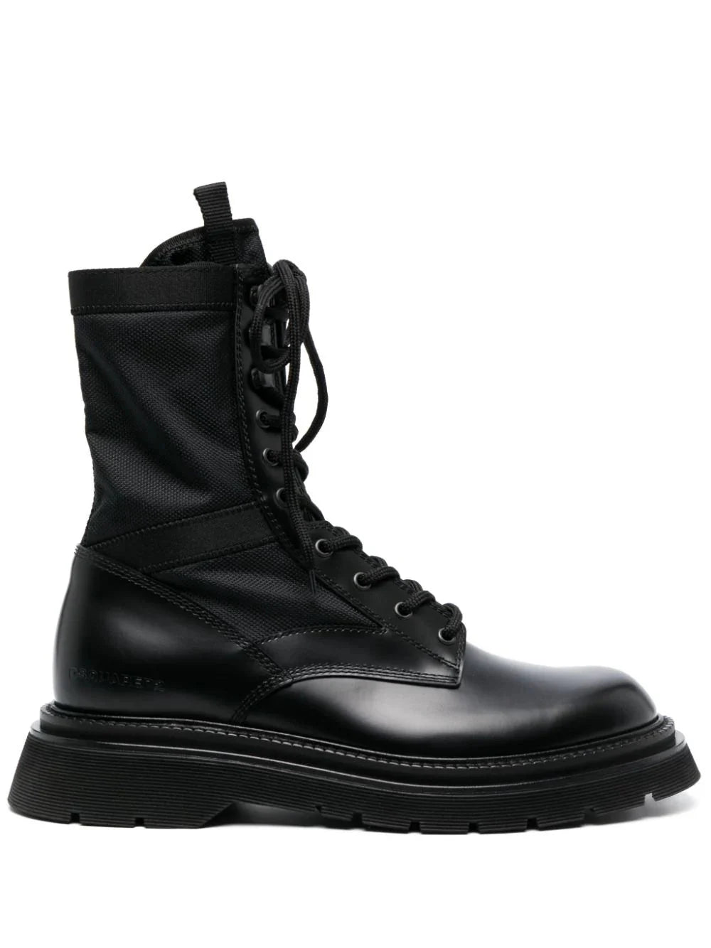 lace up leather combat boots