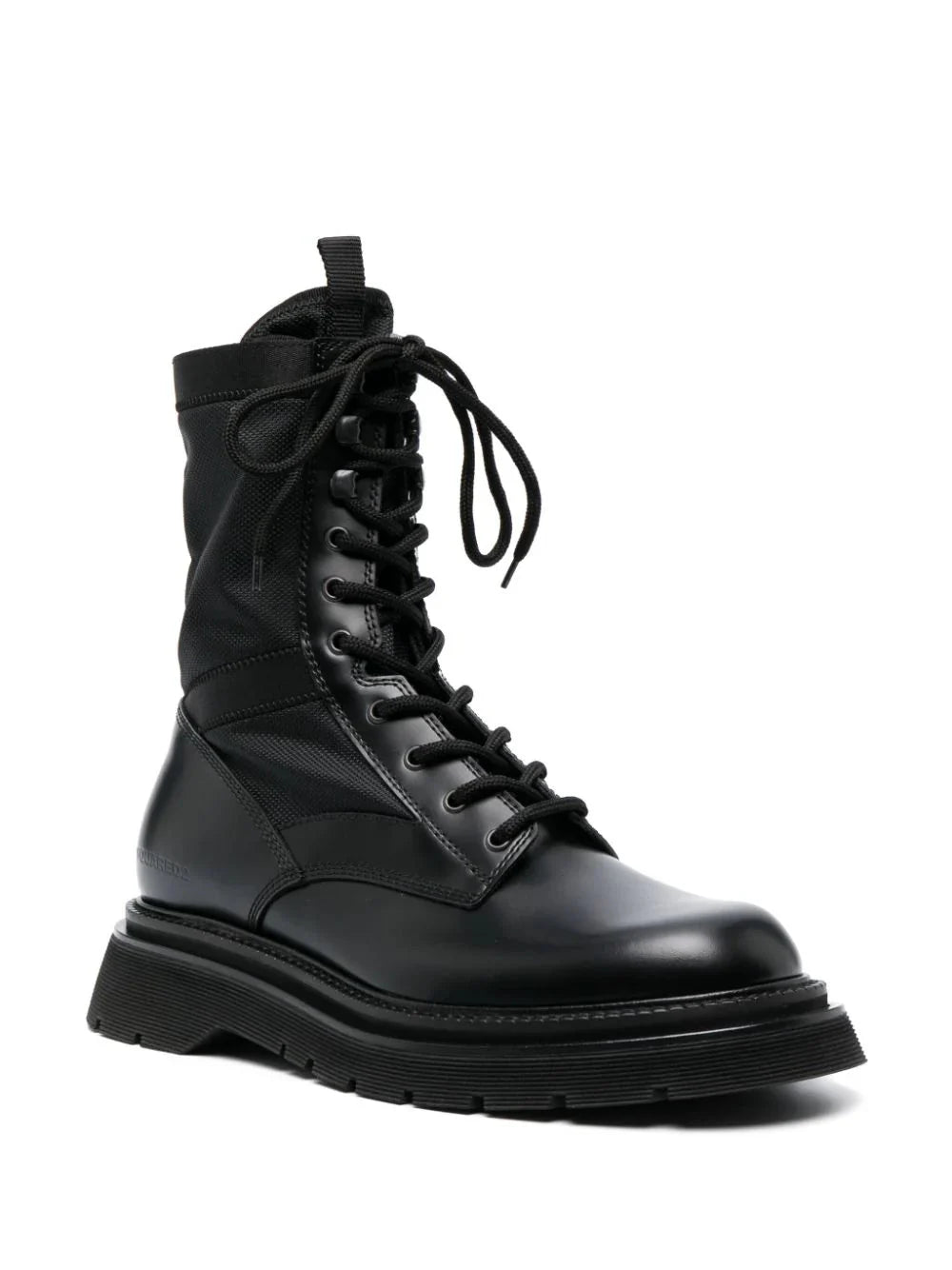 lace up leather combat boots