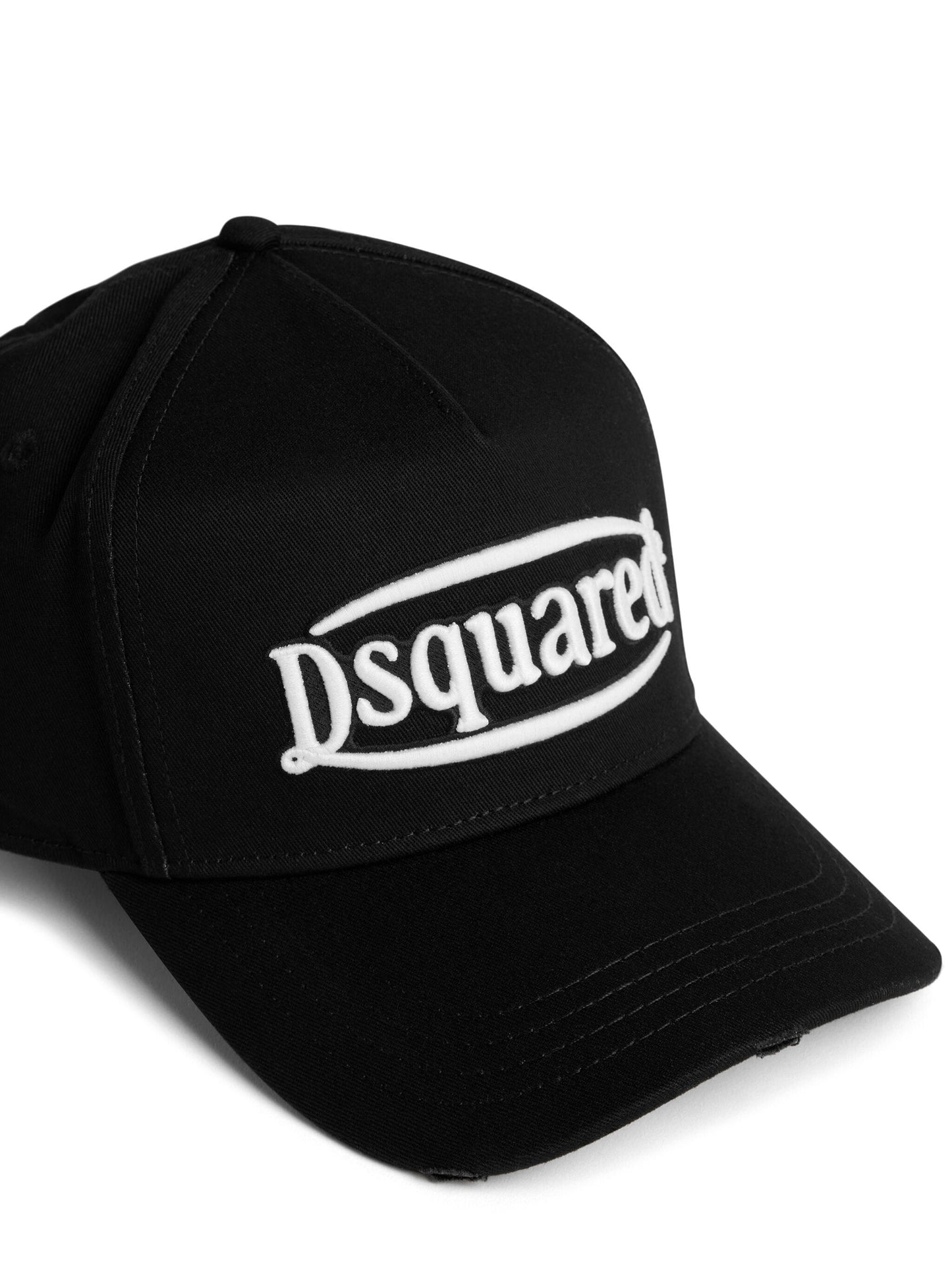 logo embroidered baseball hat by dsquared2 - bottegalusso: premier destination for modern luxury menswear