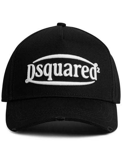 Logo Embroidered Baseball Hat by Dsquared2 - bottegalusso: Premier Destination for Modern Luxury Menswear