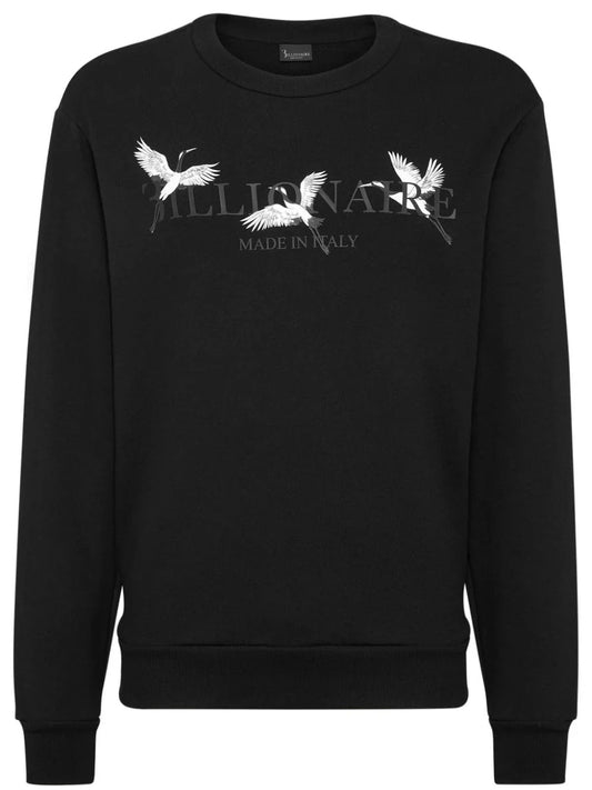 Logo-print cotton sweatshirt