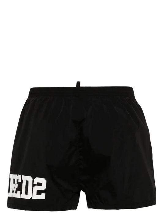 Logo-print swim shorts