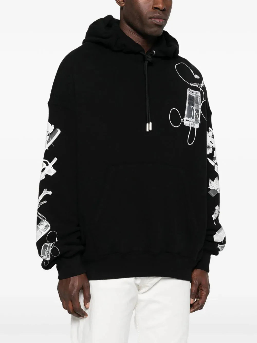 scan arrow cotton hoodie