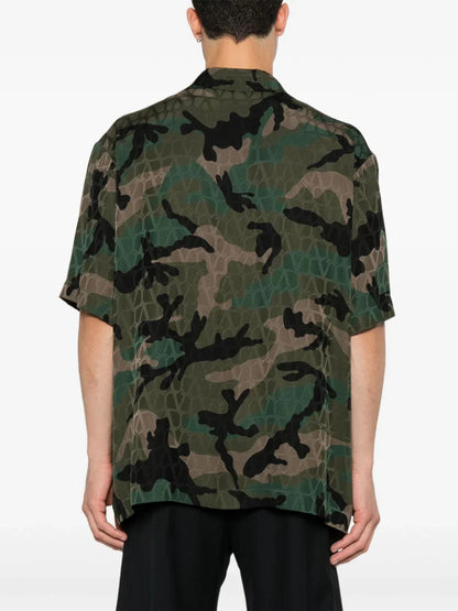 Toile Iconographe Camouflage shirt