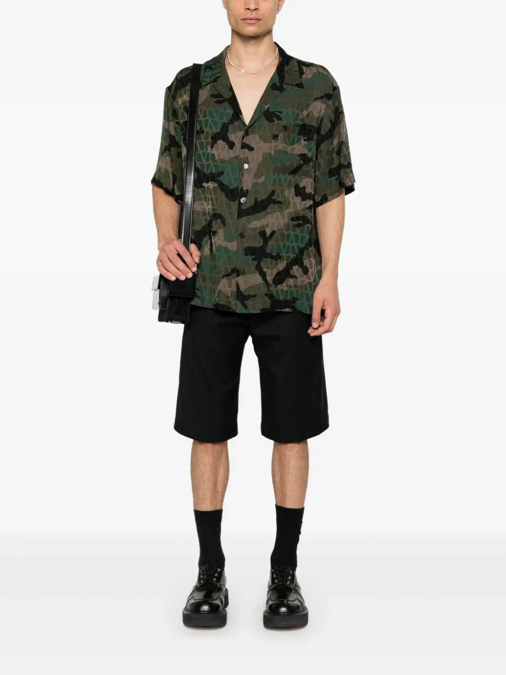 toile iconographe camouflage shirt