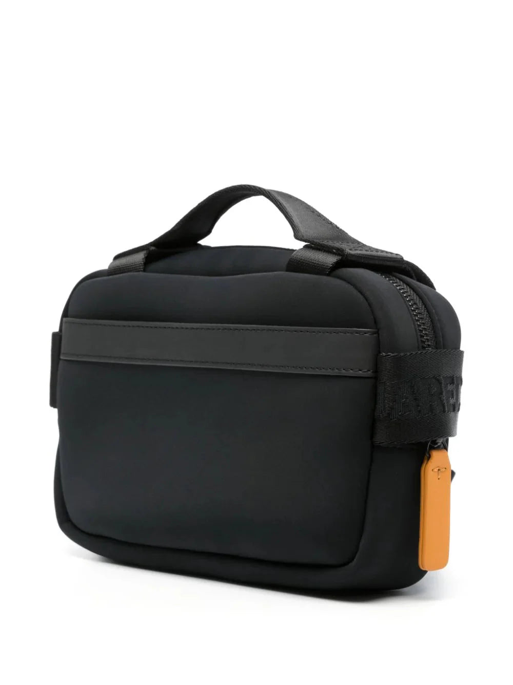 rubberised-logo strap belt bag