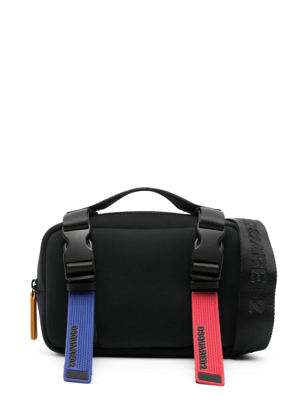 rubberised-logo strap belt bag