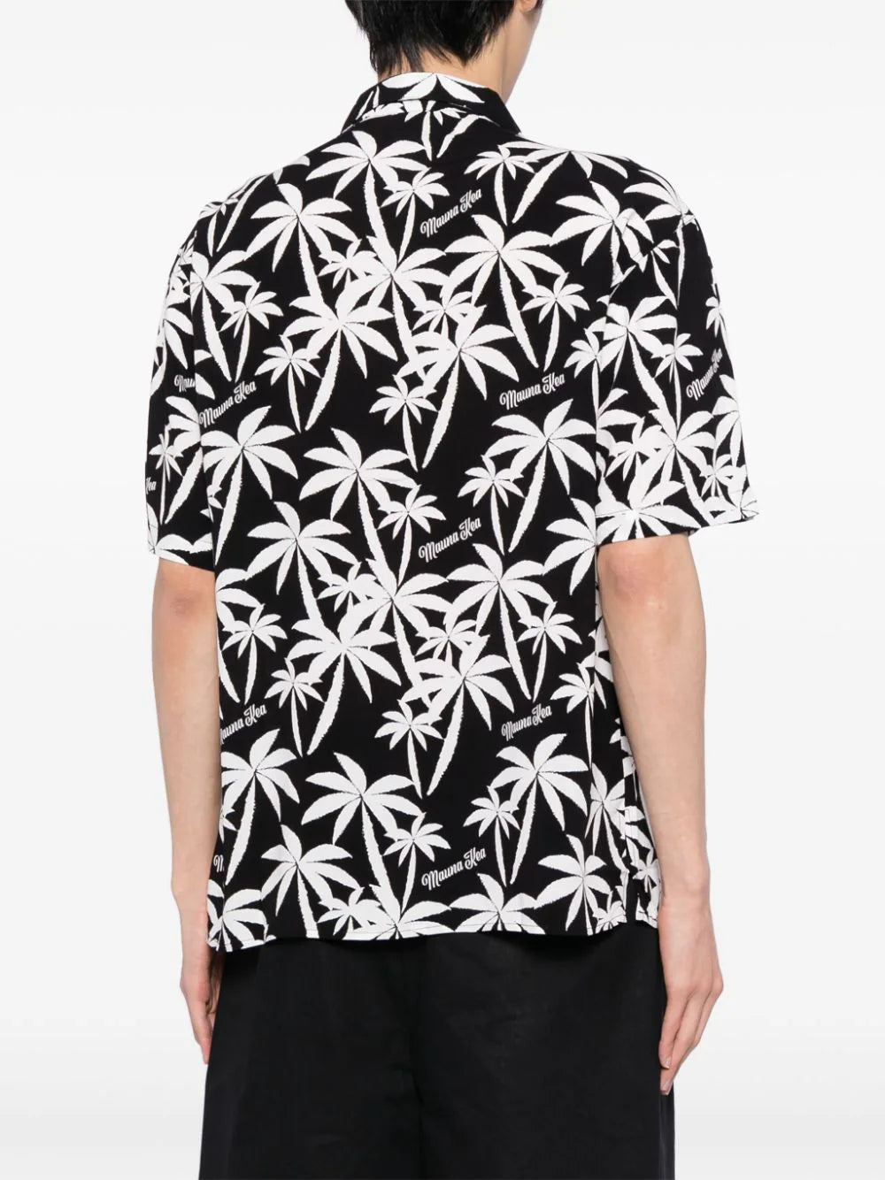 palm tree-print shirt