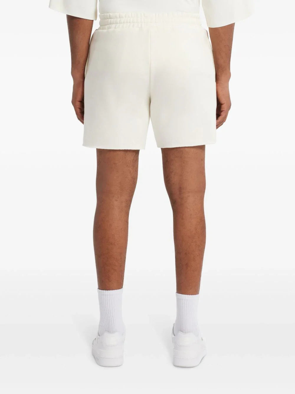 cotton-blend track shorts