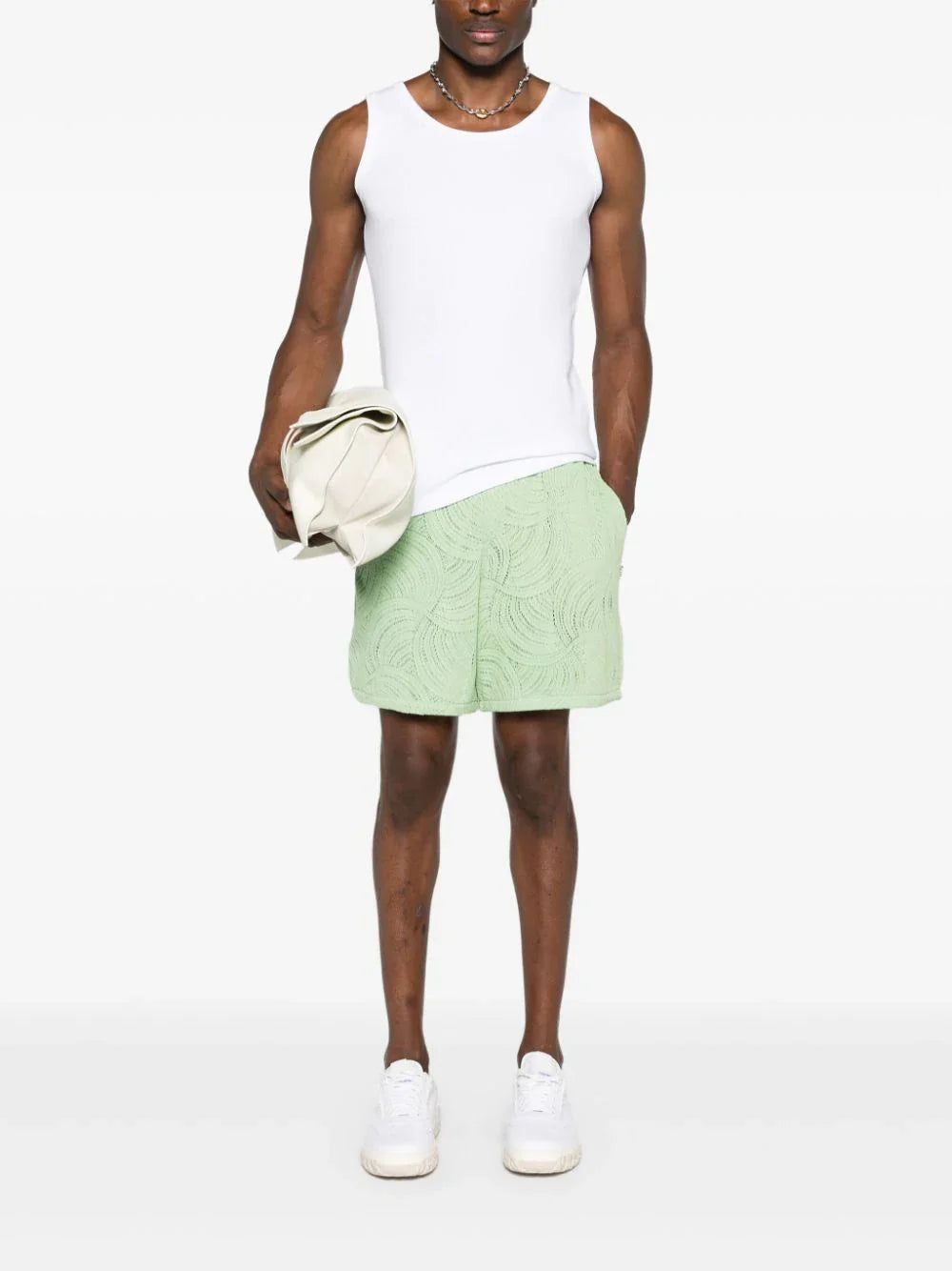 stan pointelle-knit shorts