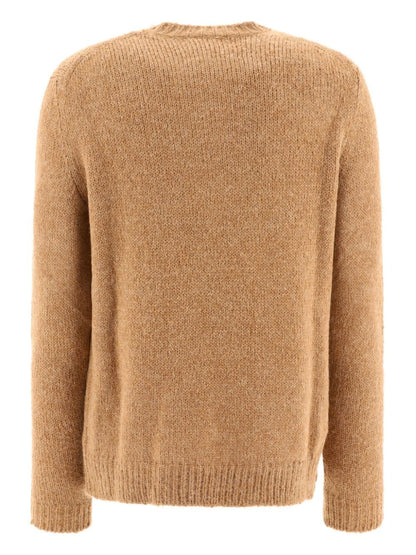 Crew neck wool jumper