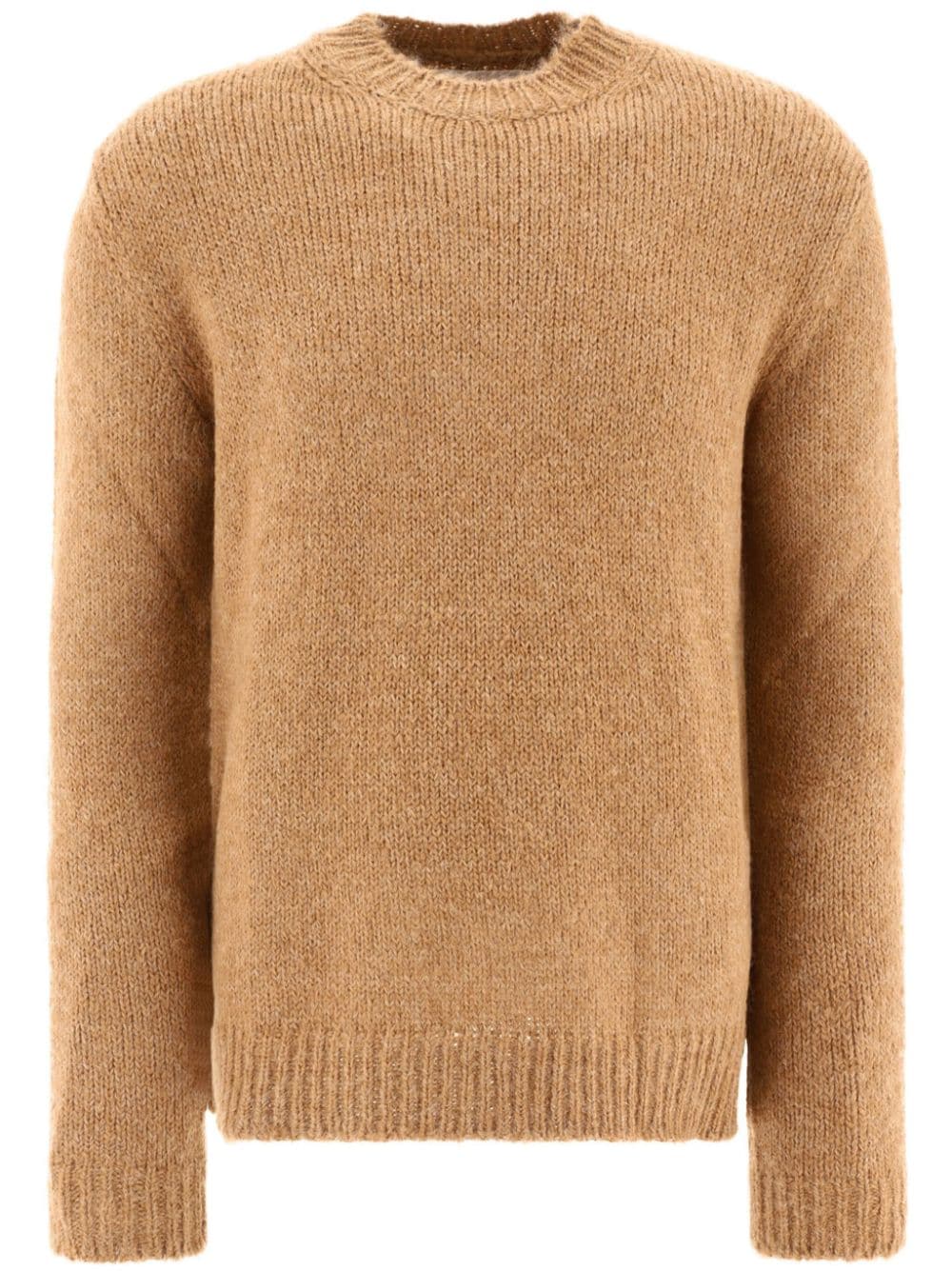 crew neck wool jumper