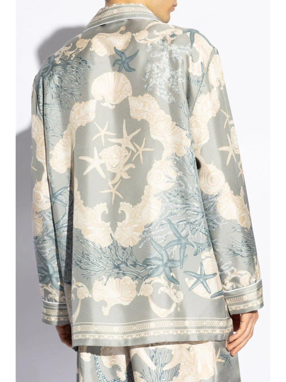 barocco sea silk shirt