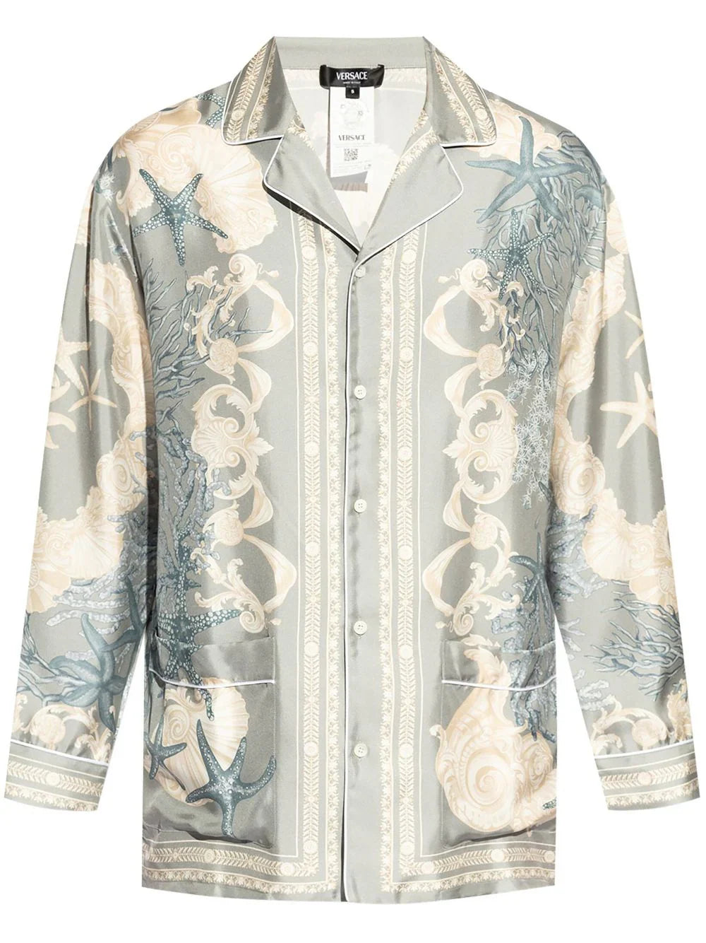 barocco sea silk shirt