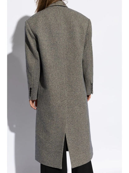 Double-breasted tailored coat