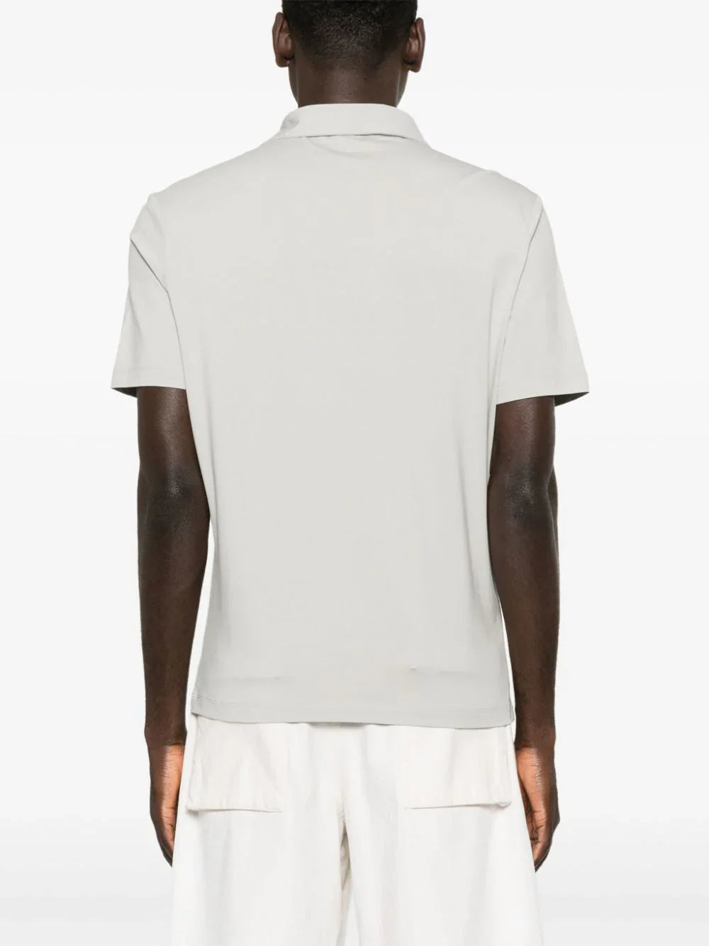 stretch supima-cotton polo shirt