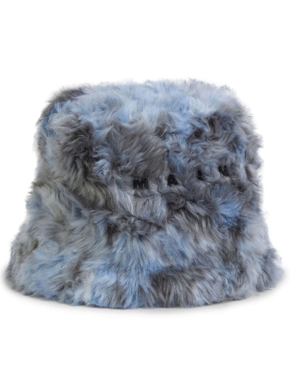 faux fur bucket hat